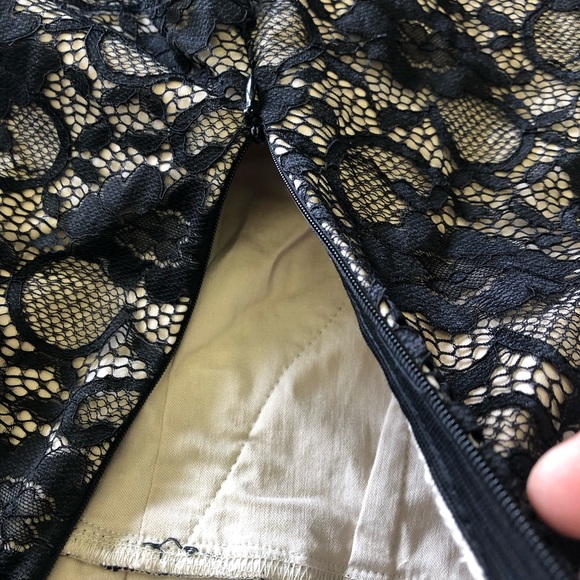 HOMMAGE from losangeles black floral lace sleeveless romper - Picture 5 of 7